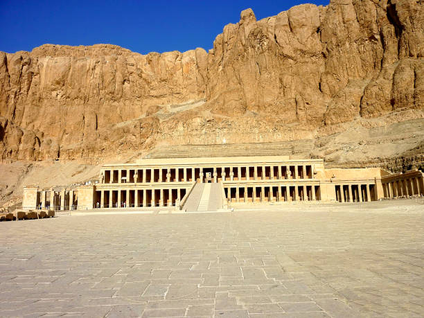 istock The Temple Of Hatshepsut . Copy Space. 1366087955