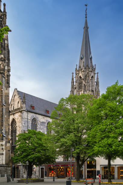 istock St. Foillan churche in Aachen, Germany 1366091745