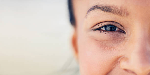 Closeup shot of a woman's eye