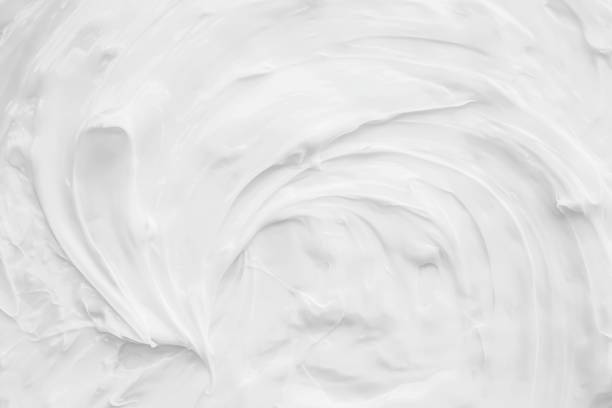 istock White surface of the cream lotion softens the background 1366103266