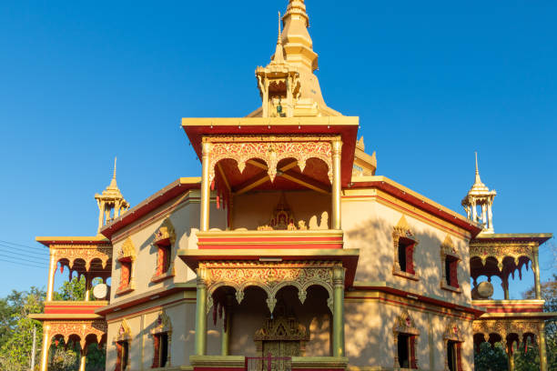 istock Temple at Luang Prabang 1366108561