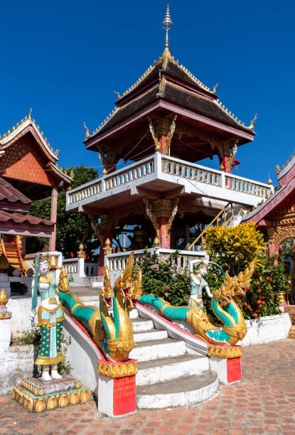 istock Temple near Luang Prabang 1366108682