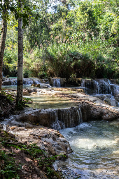 istock Kuang Si falls near Luang Prabang 1366109935