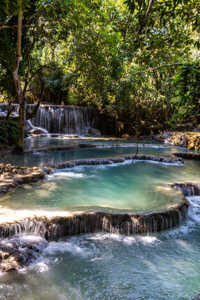 istock Kuang Si falls near Luang Prabang 1366109945