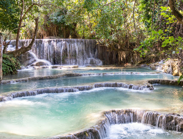 istock Kuang Si falls near Luang Prabang 1366109973
