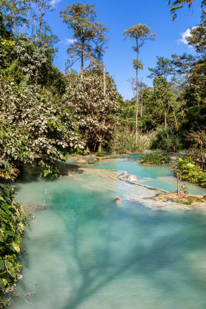 istock Kuang Si falls near Luang Prabang 1366110076