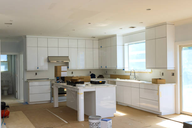 istock Remodel home improvement view installed in a new kitchen 1366111734