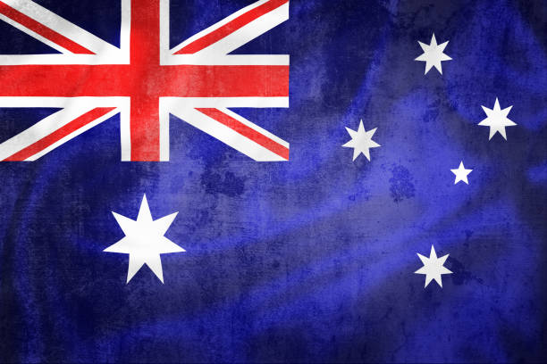 istock Australia grunge flag illustration view 1366131639