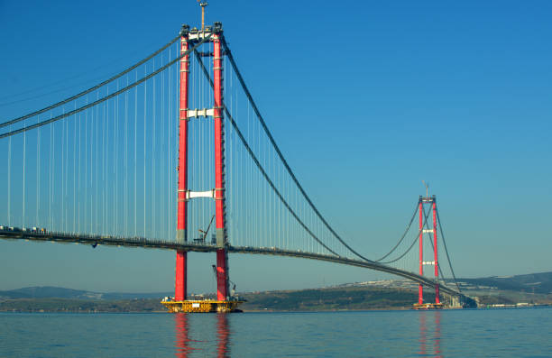 1915 canakkale bridge - çanakkale city imagens e fotografias de stock