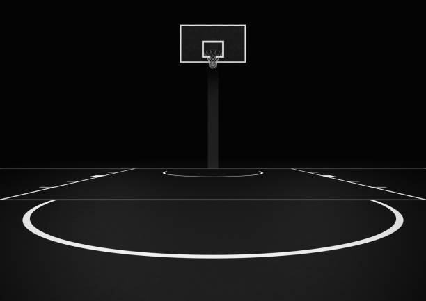1,600+ Basketball Black And White Stock Photos, Pictures & Royalty-Free  Images - iStock | Basketball hoop, Basketball court, Old school basketball