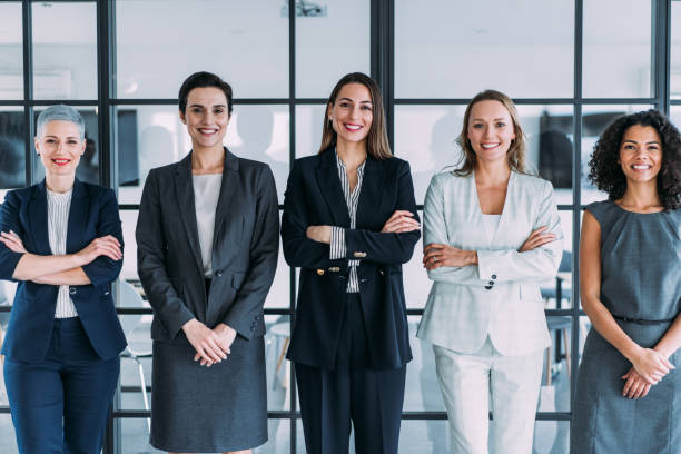 istock Successful female business team 1366137842