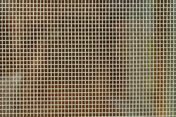 istock Mosquito net on the window. Close-up. Background. Texture. 1366140347