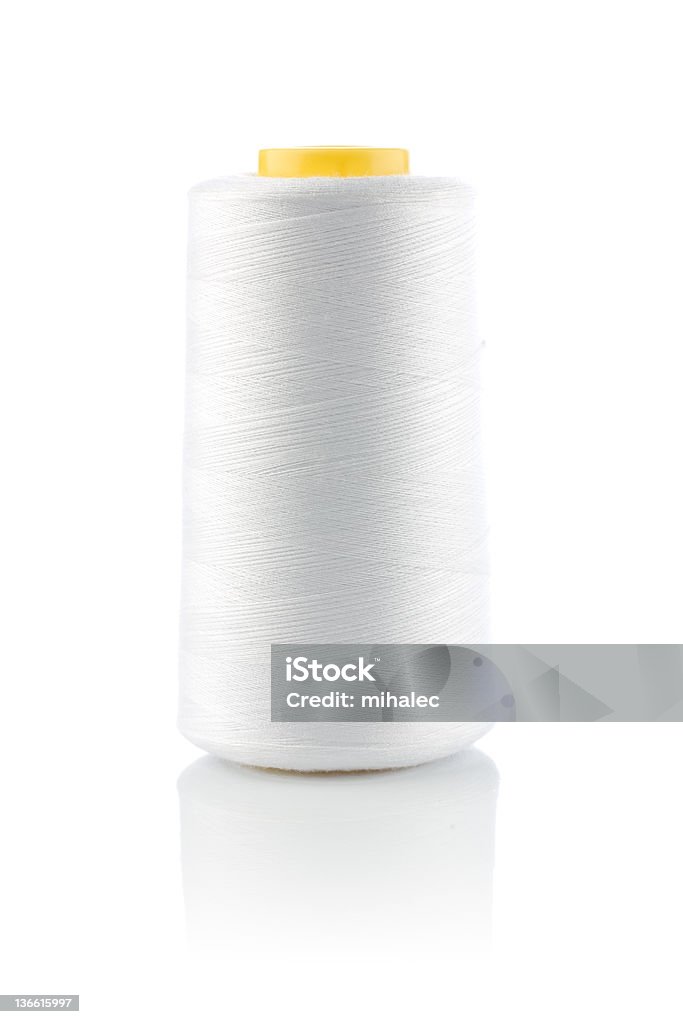 White Magic Thread White Thread On Bobbin Stock Photo - Download Image Now - Close-up, No ...