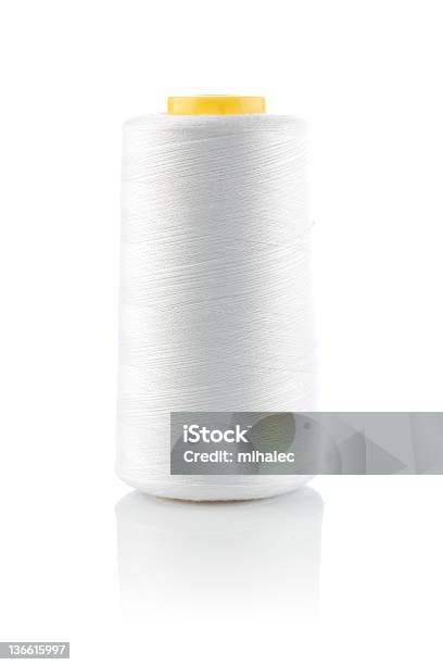 White Magic Thread White Thread On Bobbin Stock Photo - Download Image Now - Close-up, No ...