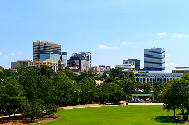 de la ciudad de columbia, carolina del sur-tarde de verano - late afternoon fotografías e imágenes de stock