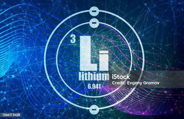 리튬 화학 원소 원자 번호와 원자 무게로 서명합니다 리튬 이온 전지에 대한 스톡 벡터 아트 및 기타 이미지 - 리튬 이온 전지 ...