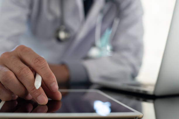 istock doctor working in medical office 1366175165