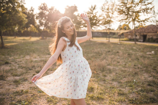 istock Gorgeous future mother enjoying the nature 1366177896