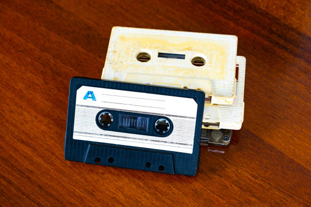 istock Old Audio Tape Cassette 1366181094