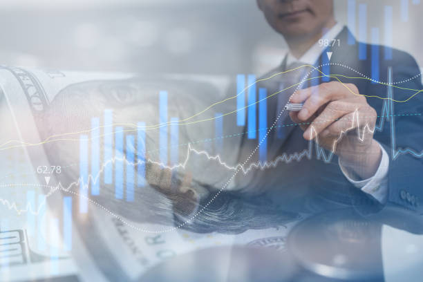 istock Finance and investment, business background 1366181789