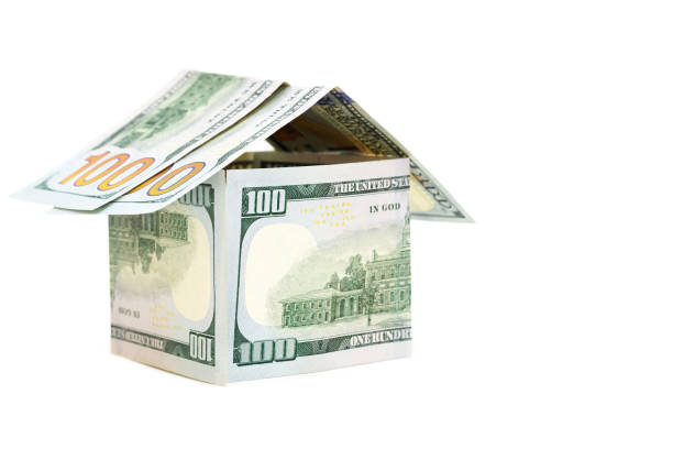 istock House made from dollar bills on white 1366197884