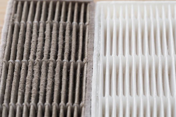 istock new and dirty filter for robot vacuum cleaner 1366203013