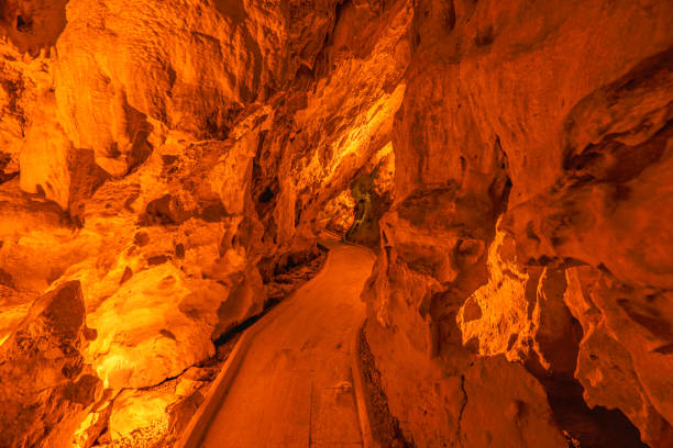 insuyu  Cave, Burdur in Turkey stock photo