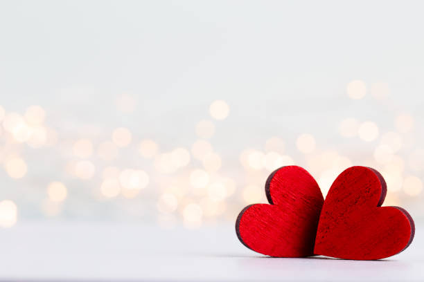 istock Red hearts on grey background. Valentines daz greeting cards. 1366206176