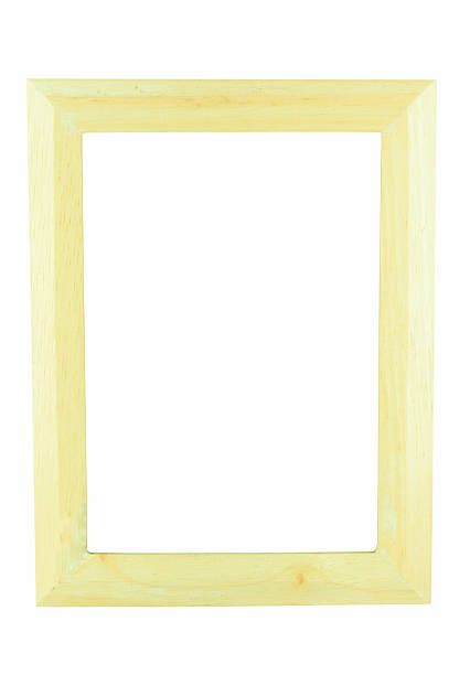 Wooden frame stock photo