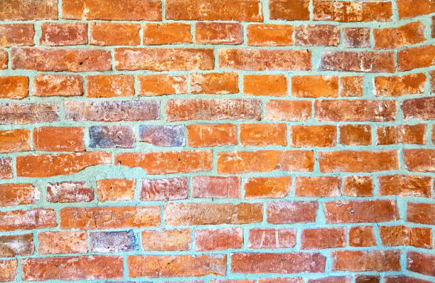 istock Red grunge brick wall abstract background texture with old and vintage style pattern. 1366211568