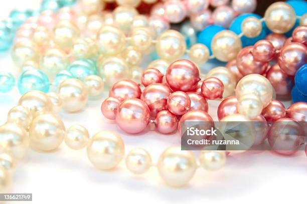 Necklaces Stock Photo - Download Image Now - Above, Backgrounds, Bead