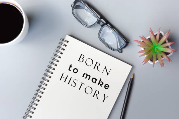 istock Motivational and inspirational quote on notepad 1366217692