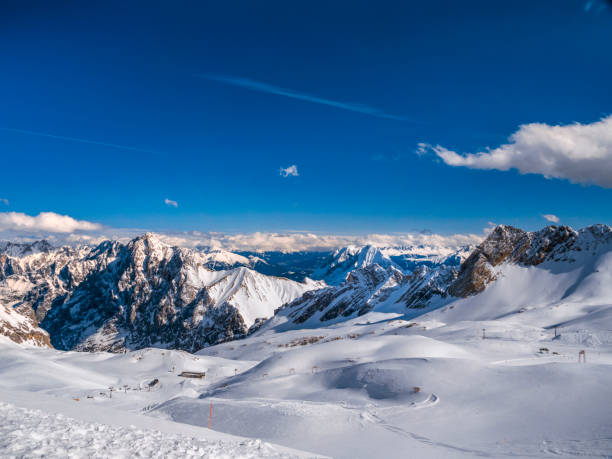 istock View from the Zugspitze, Germany, Bavaria 1366219926