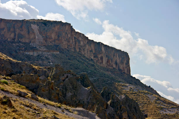 istock Unusual volcanic landscape 1366220041
