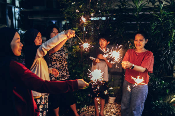 Family New Year's Eve Party.