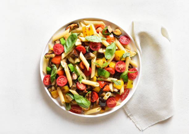 istock Ratatouille pasta salad 1366227632