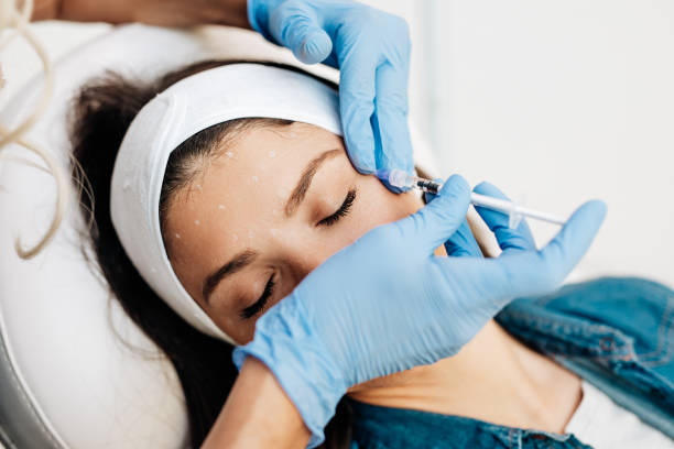 istock Facial aesthetics surgery treatment 1366228007
