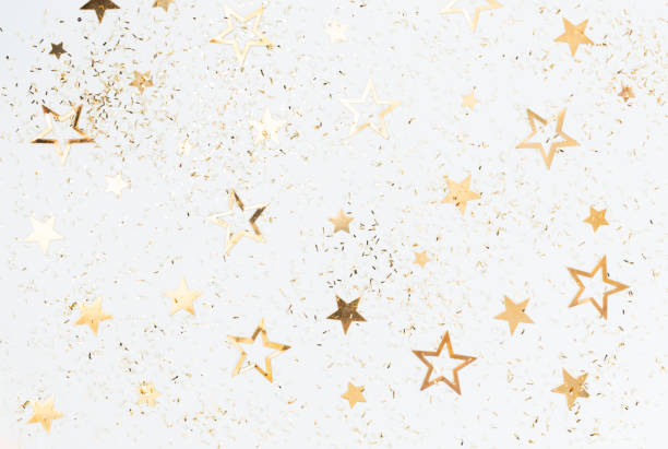 istock Christmas decor background. Flat lay, top view. 1366229284