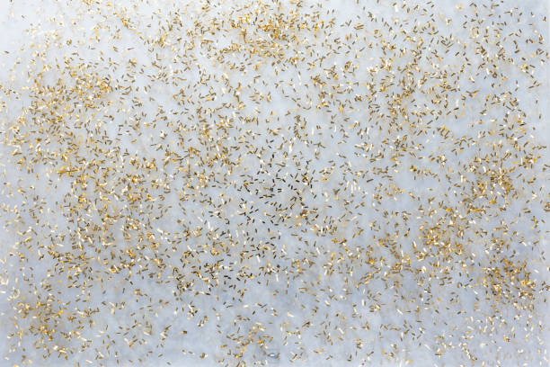 istock Christmas decor background. Flat lay, top view. 1366229293