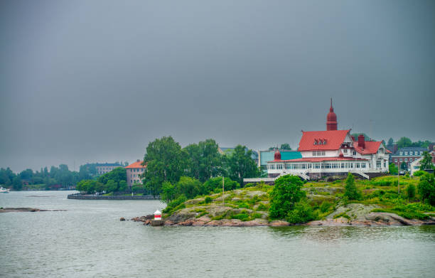 istock Suomenlinna cpastline on a cloudy day, Helsinki - Finland 1366233706