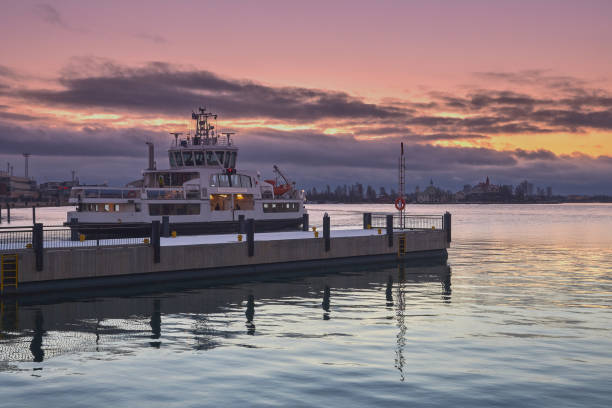 istock Ferry to Suomenlinna Sveaborg Island. 1366237768