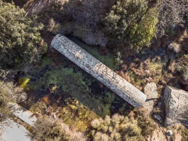 Stone Monolith for Napoleaon at Algajola in Corsica