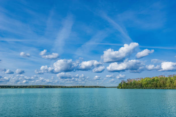 Lake view at summer day time. Lake view at summer day time. Russia. 7676 stock pictures, royalty-free photos & images