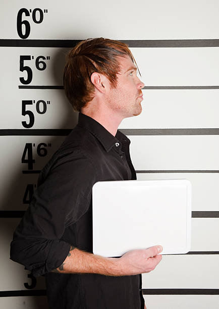 istock Mugshot of a Man 136624478