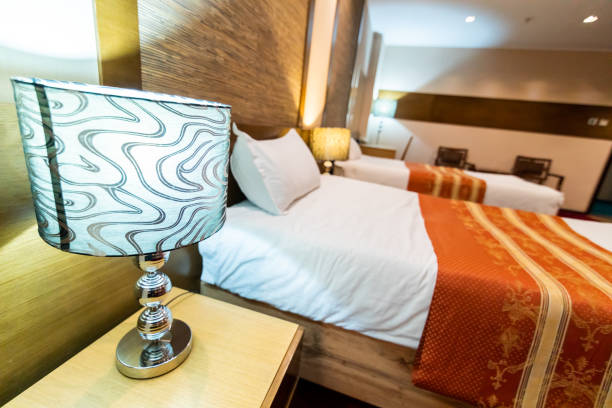 istock Standard Twin Room in hotel 1366246890