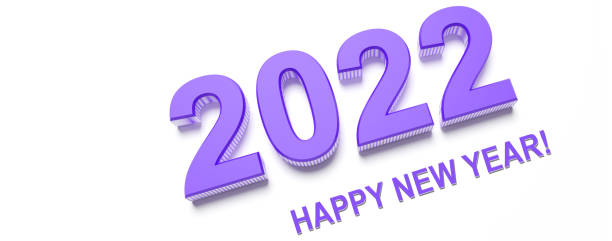 istock Happy New Year Background. Start to 2022. 3D illustration 1366256808