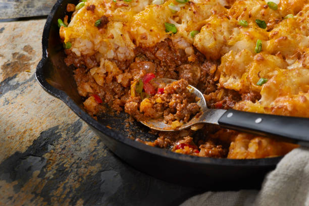 istock Crispy Tatar Tot Sloppy Joe Casserole 1366260517
