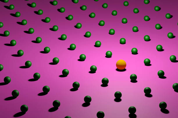 istock Conceptual image of geometric shapes 1366261560