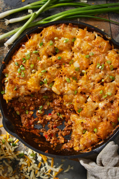 istock Crispy Tatar Tot Sloppy Joe Casserole 1366261852
