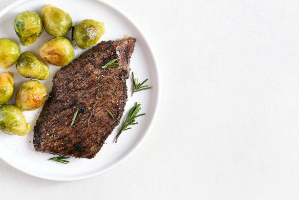 Grilled beef steak
